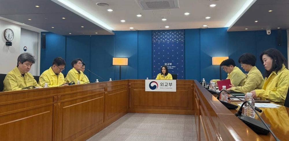 중동 정세 및 재외국민 보호 관련 외교부 2차관 주재 본부-공관 합동 상황점검회의 개최